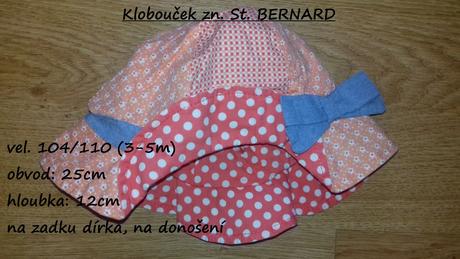 Klobouček zn. st. bernard, st. bernard,104