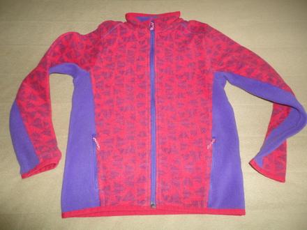 Fleec mikina oxylane, vel. 8 let, 128