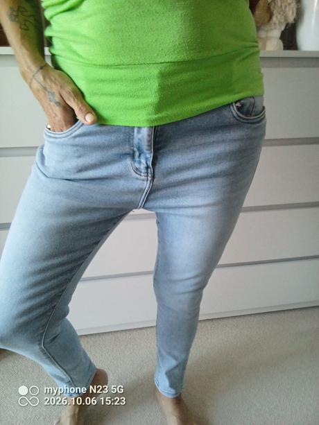Rifle sv modré zn."m'.sara denim" vel "34", denim,34