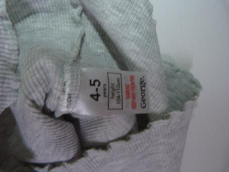 George žebrované tričko vel. 110, george,110