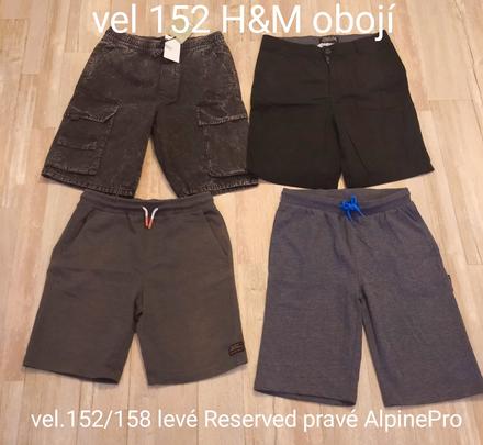 Kraťasy 152/158, h&m,152