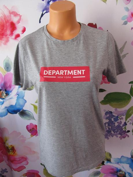 Šedé tričko s potiskem, terranova,xs