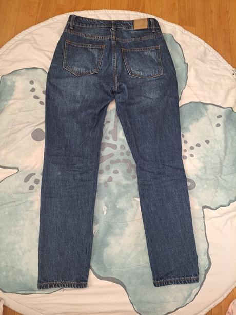 Trhané džíny, denim,s