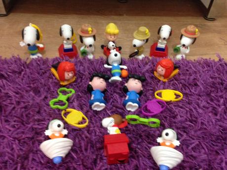 Figúrky z snoopy a charlie brown-peanuts vo filme, 