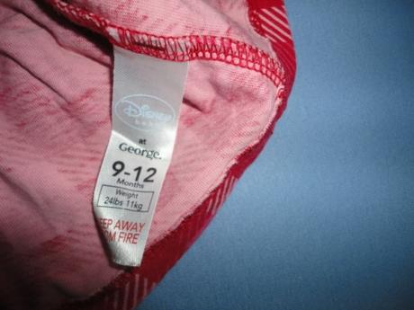 Šaty, tunička george-minnie, vel. 9-12 měsíců, george,80