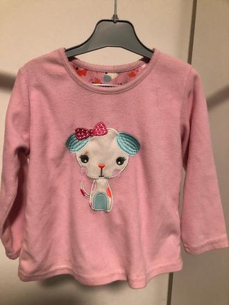 Flísová mikina s pejskem, 98