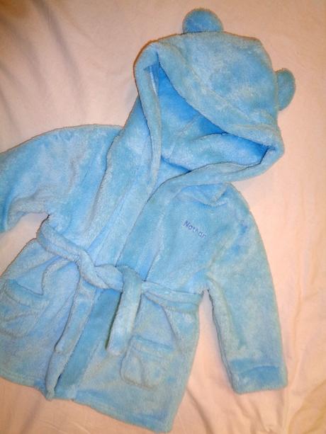 Měkoučký a huňatý tyrkysový župan, george,92