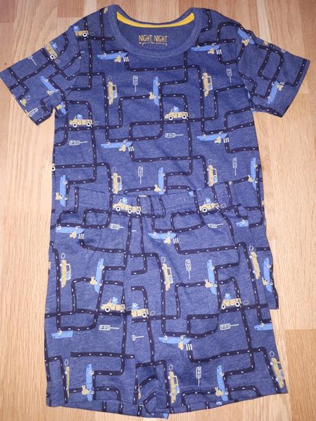 Letní pyžamo s auty vel. 116, mothercare,116