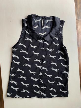 Halenka s límcem a liškou, vel s, gate, gate,s