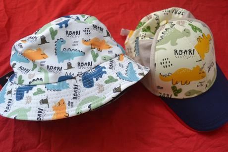 Podzimní kšiltovka a klobouk v.98-116  oboustranný, 98 / 104 / 110 / 116