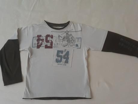 Tričko s dlouhým rukávem vel. 122, cactus clone,122