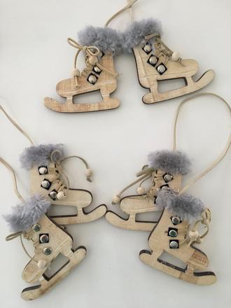 Dřevěné vánoční dekorace, 