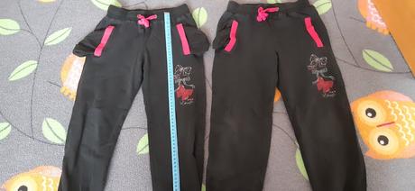 2 x bavlněné tepláky, 128