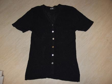 Černý svetřík sara xs/s, xs