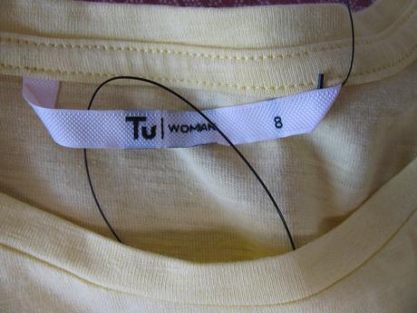 Krásné letní bavlněné tričko s volánkem, tu,36