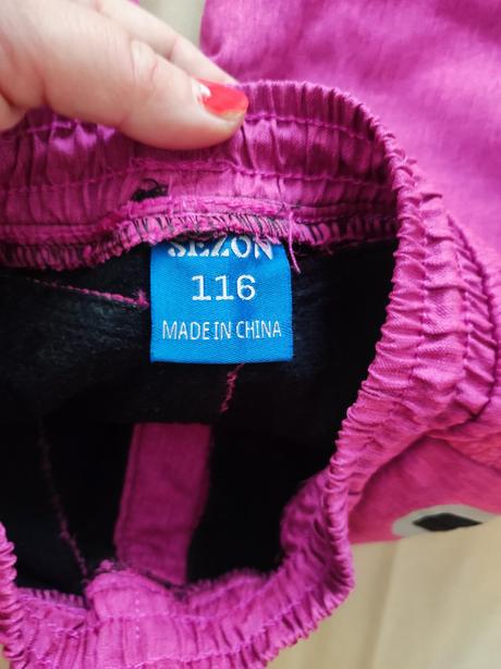 Zimní kalhoty vel .116, 116