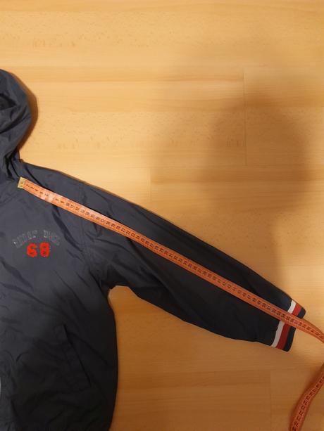 Chlapecká bunda s bavlněnou podšívkou, vel. 128, 128