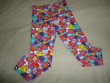 Krásné legíny river island, vel. 8-9 let, river island,134