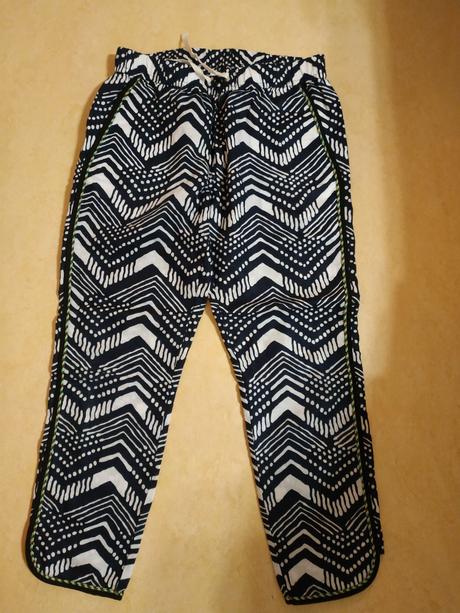 Plátěné kalhoty vel 128-134, 128