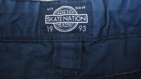 Plátěné kraťasy modré c&a, c&a,140