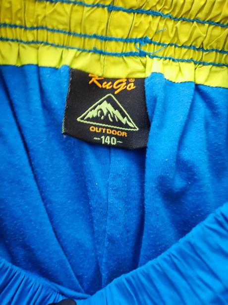 Šusťákové kalhoty vel. 140, grace,140