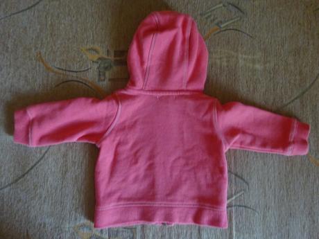 Mikina s kapucí na zip, vel. 62, in extenso,62