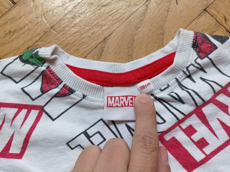 Triko krátký rukáv 110 superman, marvel, marvel,110