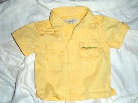 Žlutá značková košile, rocha.little.rocha,86