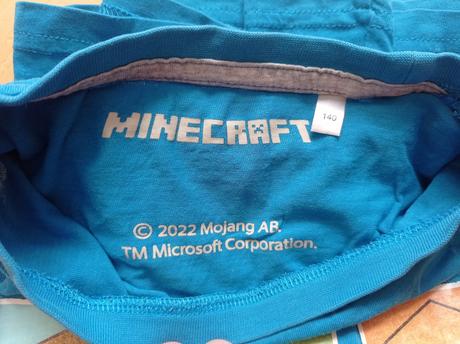 Pyžamo minecraft 140, 140