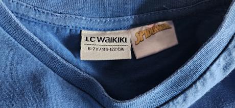 2x chlapecké tričko spiderman, vel.110/116/122, 116