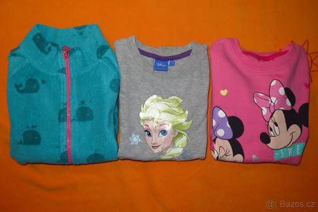 Pro holku (12 ks), vel. 128, 122–134