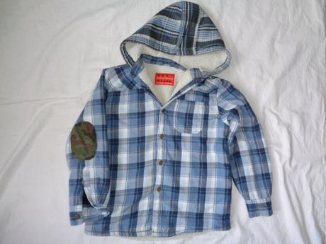 Super káro košile vyteplená kožíškem - od nextu, next,134