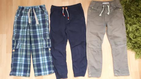 Letní kalhoty, natahovací, vel. 104-110, next,110