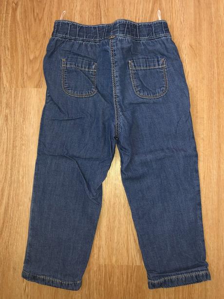 Dívčí kalhoty 86/92, c&a,92