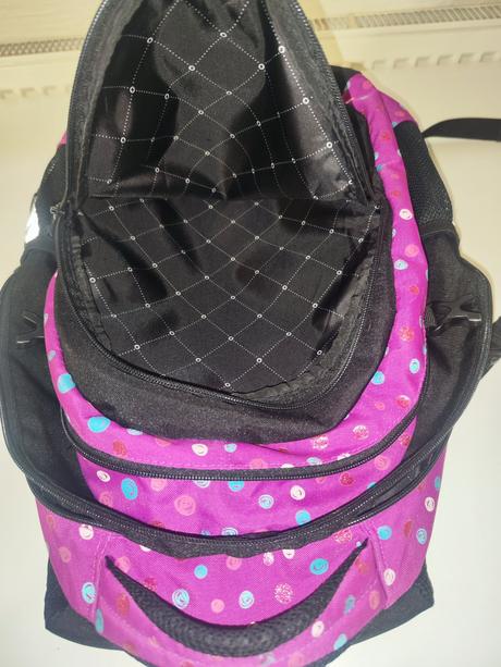 Školní batoh glitter stil, 