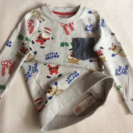 Vánoční mikina zn. f&f, 110