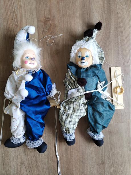 On + ona originální dekorace klauni, 