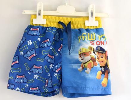 Koupací kraťasy vel. 18 - 24 m, nickelodeon,92