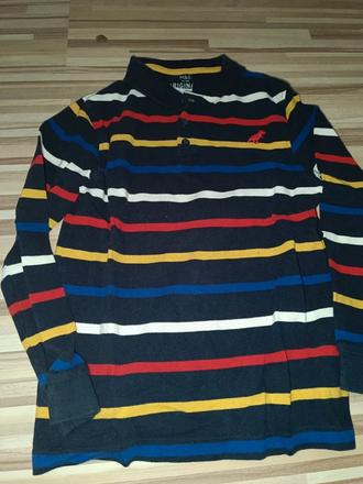 Pruhované polo tričko 116, marks & spencer,116