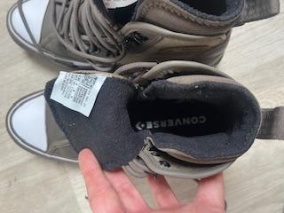 Zimní kotníčkové boty vel. 36,5, converse,36