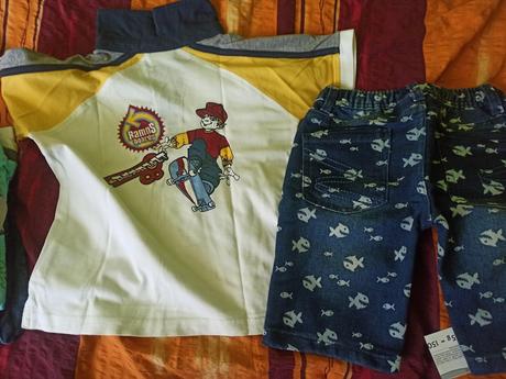 Kraťasy, trička a kšiltovky, 104–116