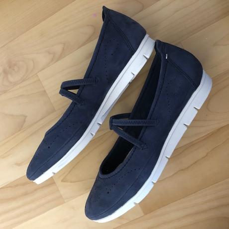 Námořnické kožené baleríny, baťa,40