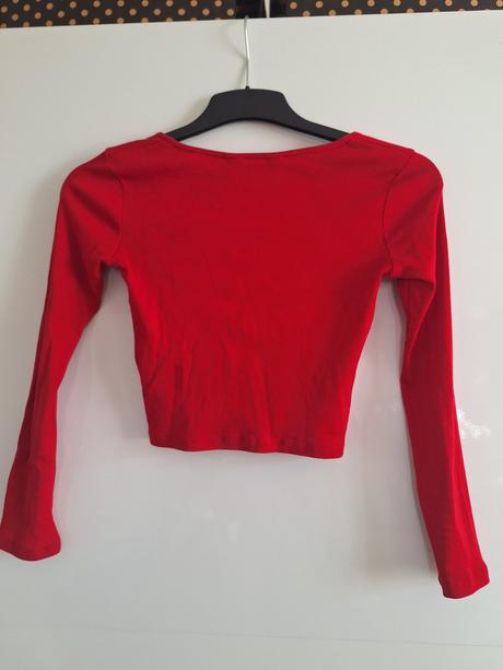 Top tričko crop top nový vel. 146 / 152, h&m,146