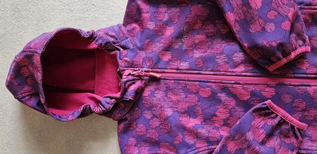 Dívčí softshellová bunda, vel.128/134, zn.lewro, lewro,128