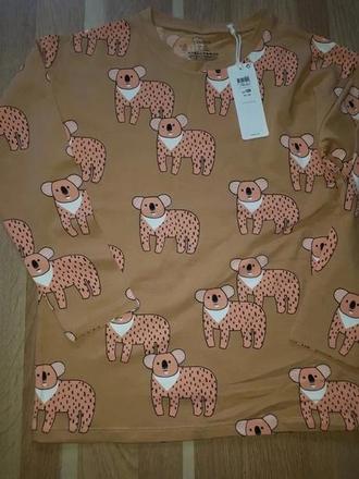 Tričko s koaly 128 lindex, next,128