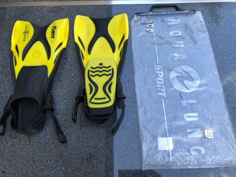 Aqua luno sport junior ploutve pro deti 27/32,