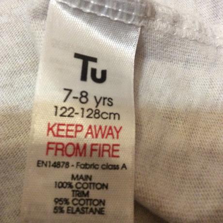 Bavlněné vánoční tričko/tunika, 128