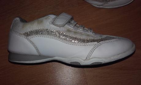 Bielo-strieborné tenisky f&f, 31