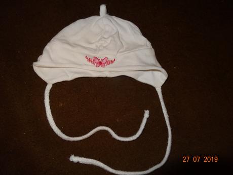 Dívčí čepička - čepice - motýl, 62