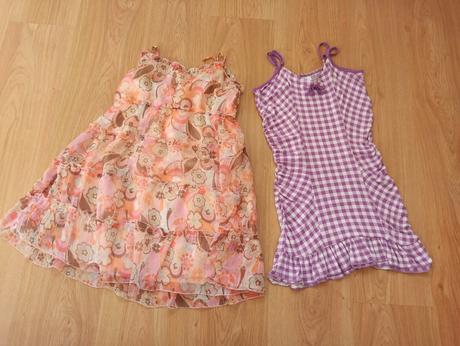 Dívčí šaty vel.122-140, c&a,122